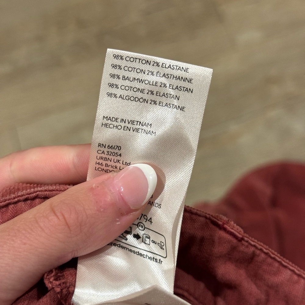 Free People Bay To Breakers Corduroy Roasted Pants Size Small - Picture 5 of 6